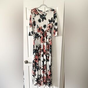 Floral maxi dress